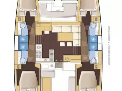 Noleggio barche Skiathos economico Lagoon 46