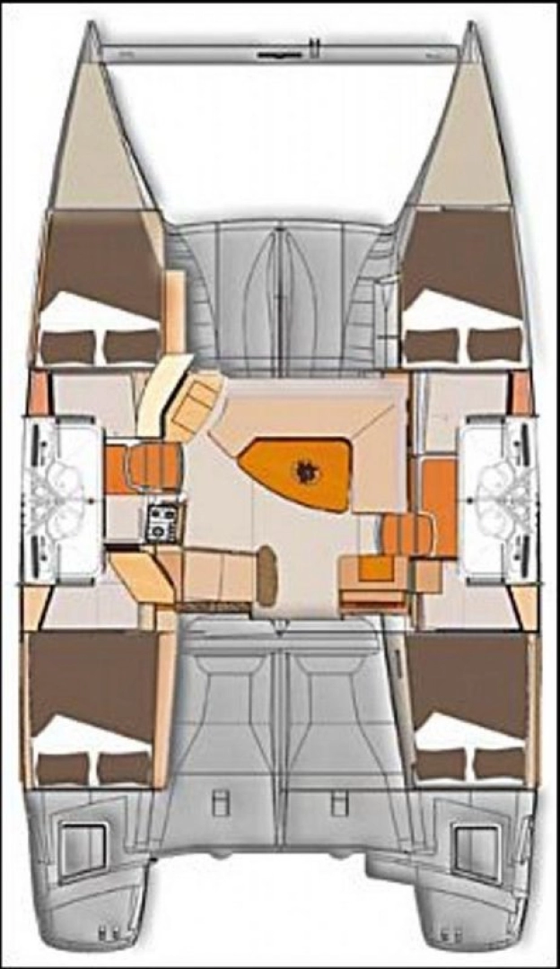 Fountaine Pajot Lipari 41 da affittare a  Fethiye