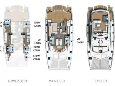 Noleggio a Eden Island – Leopard Catamarans / Robertson & Caine Leopard 58 su SamBoat