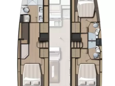 Noleggio Catamarano a Marsh Harbour – Bali Bali 4.4