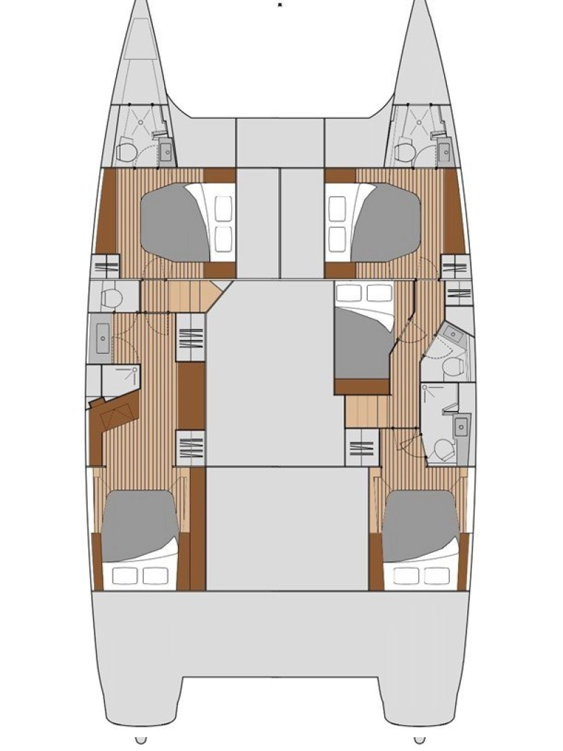 Fountaine Pajot Saba 50 da affittare a  Frenchtown