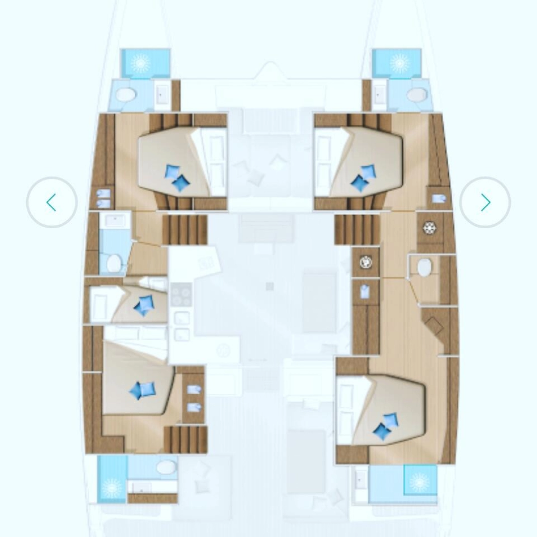 Noleggio barche Ao Po economico Lagoon 52 F