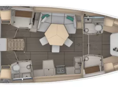 Noleggio Barca a vela a Marsiglia – Dufour Dufour 44