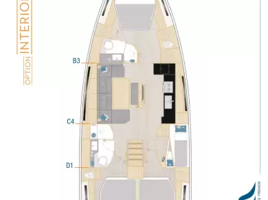 Noleggio Barca a vela Hanse con patente nautica
