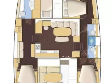 Noleggio barche Rogosnizza economico Lagoon 421