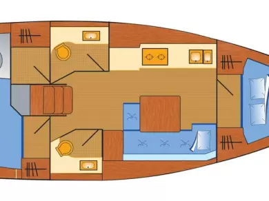 Noleggio barche Dufour Dufour 382 Grand Large a Barth su Samboat