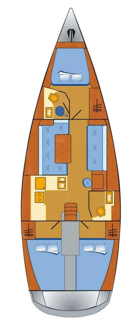 Dufour Dufour 40E da affittare a  Flensburg