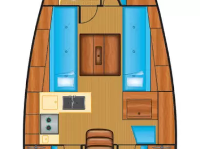 Noleggio Barca a vela con o senza skipper Salona a Heiligenhafen