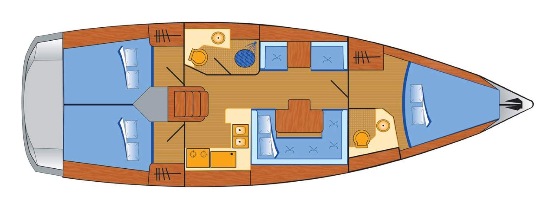 Noleggio Barca a vela a Barth – Jeanneau Sun Odyssey 409