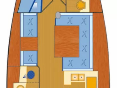 Noleggio Barca a vela Jeanneau con patente nautica