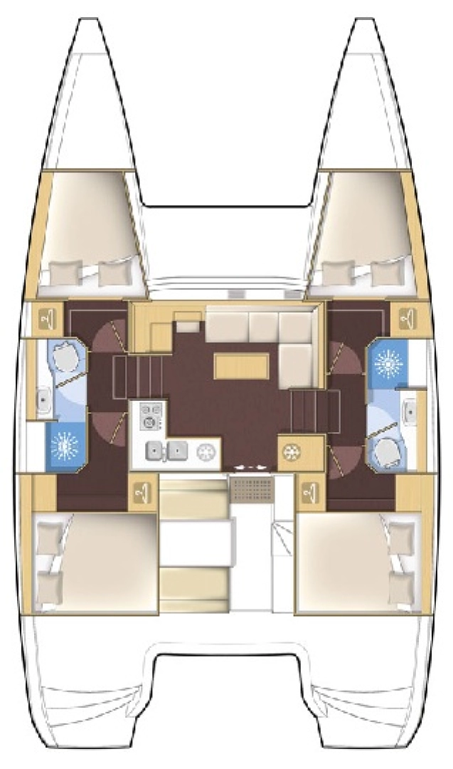 Noleggio a Fethiye – Lagoon Lagoon 39 su SamBoat