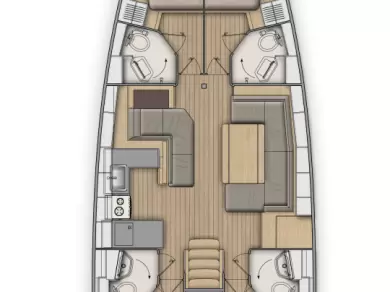 Noleggio barche Road Town economico Oceanis 51.1