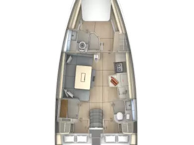 Dufour Dufour 41 da affittare a  Golfe-Juan