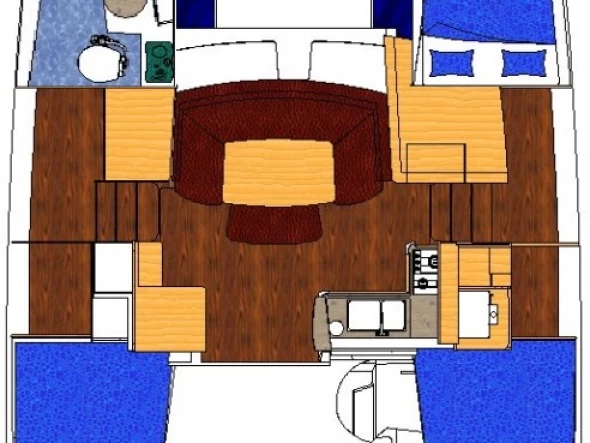 Noleggio barche Baie Taiohae economico Mahe 36 Evolution