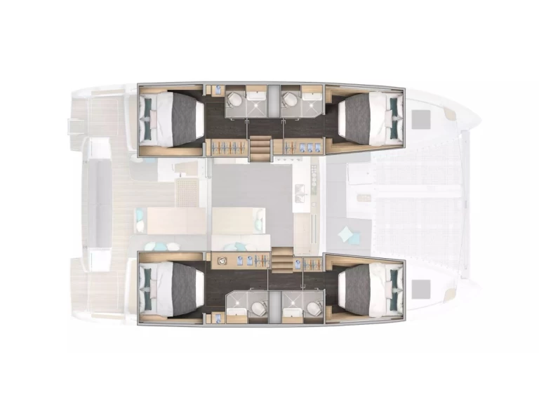 Noleggio barche Lagoon Lagoon 43 a Cugnana Verde su Samboat