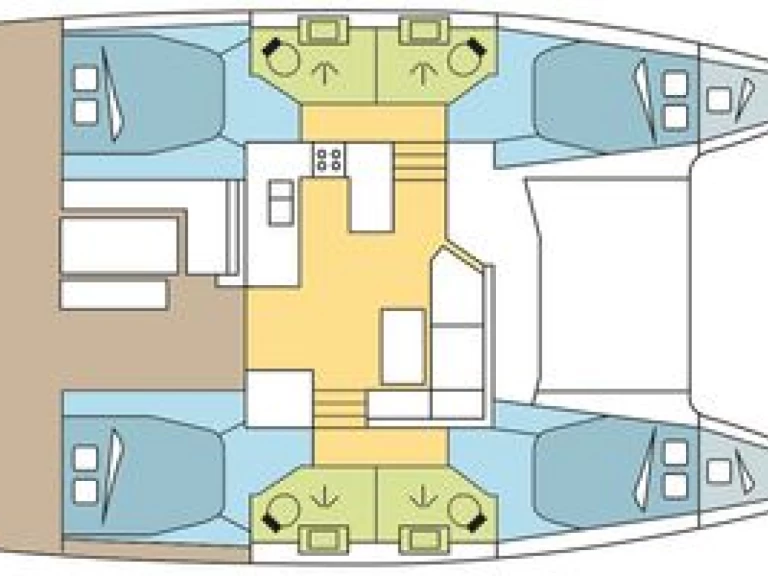 Fountaine Pajot Astrea 42 da affittare a  Palermo