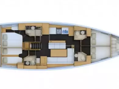 Noleggiare una Jeanneau Jeanneau 54 a Kos