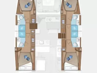 Noleggio Catamarano a Gouviá – Lagoon Lagoon 46