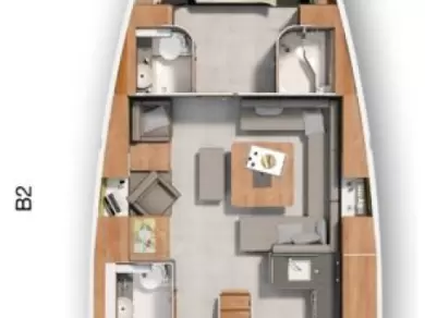 Noleggio Barca a vela Hanse con patente nautica