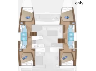 Noleggio barche Furnari economico Lagoon 46