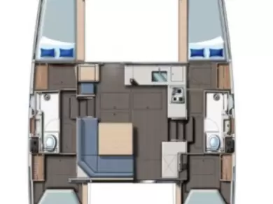 Noleggio barche Leopard Catamarans / Robertson & Caine Leopard 40 a Furnari su Samboat