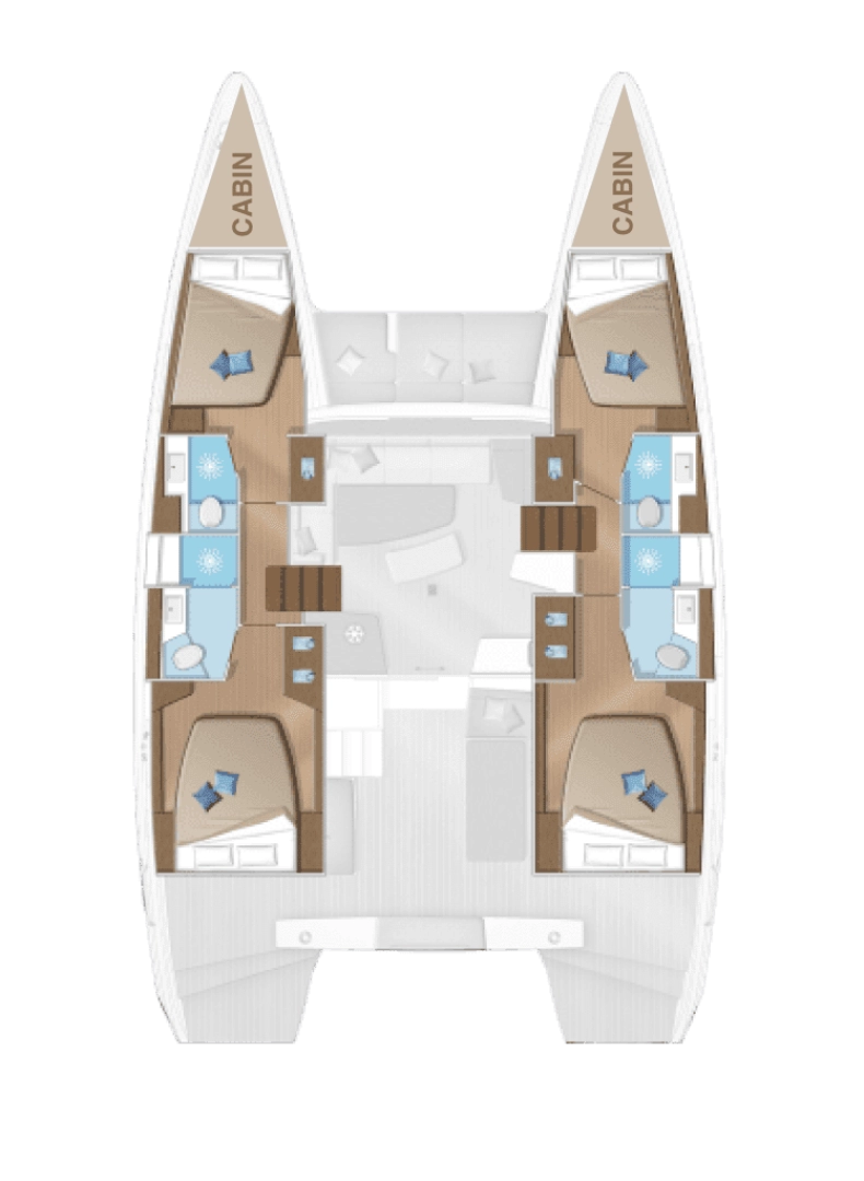 Noleggio Catamarano a Road Town – Lagoon Lagoon 42