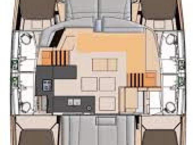 Noleggio Catamarano Fountaine Pajot con patente nautica