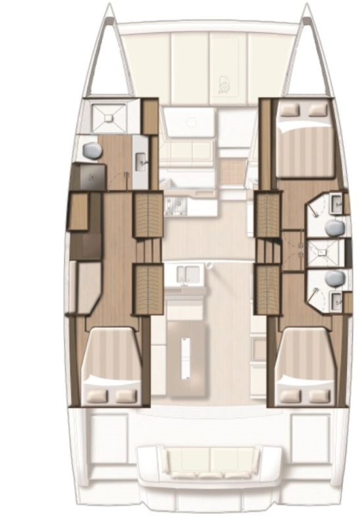 Noleggio Catamarano con o senza skipper Bali a Airlie Beach