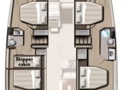 Noleggio Catamarano con o senza skipper Bali a Parham Town