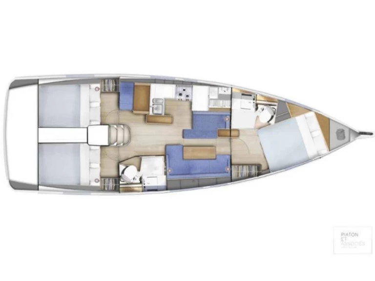 Noleggio barche Jeanneau Sun Odyssey 410 a Palamós su Samboat