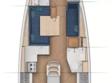 Noleggio a Zaravecchia (Biograd) – Jeanneau Sun Odyssey 380 Performance - 3 cab. su SamBoat