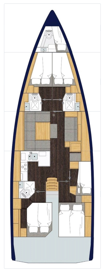 Noleggio barche Castelli economico Cruiser 50