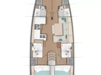 Jeanneau Sun Odyssey 490 da affittare a  Castelli