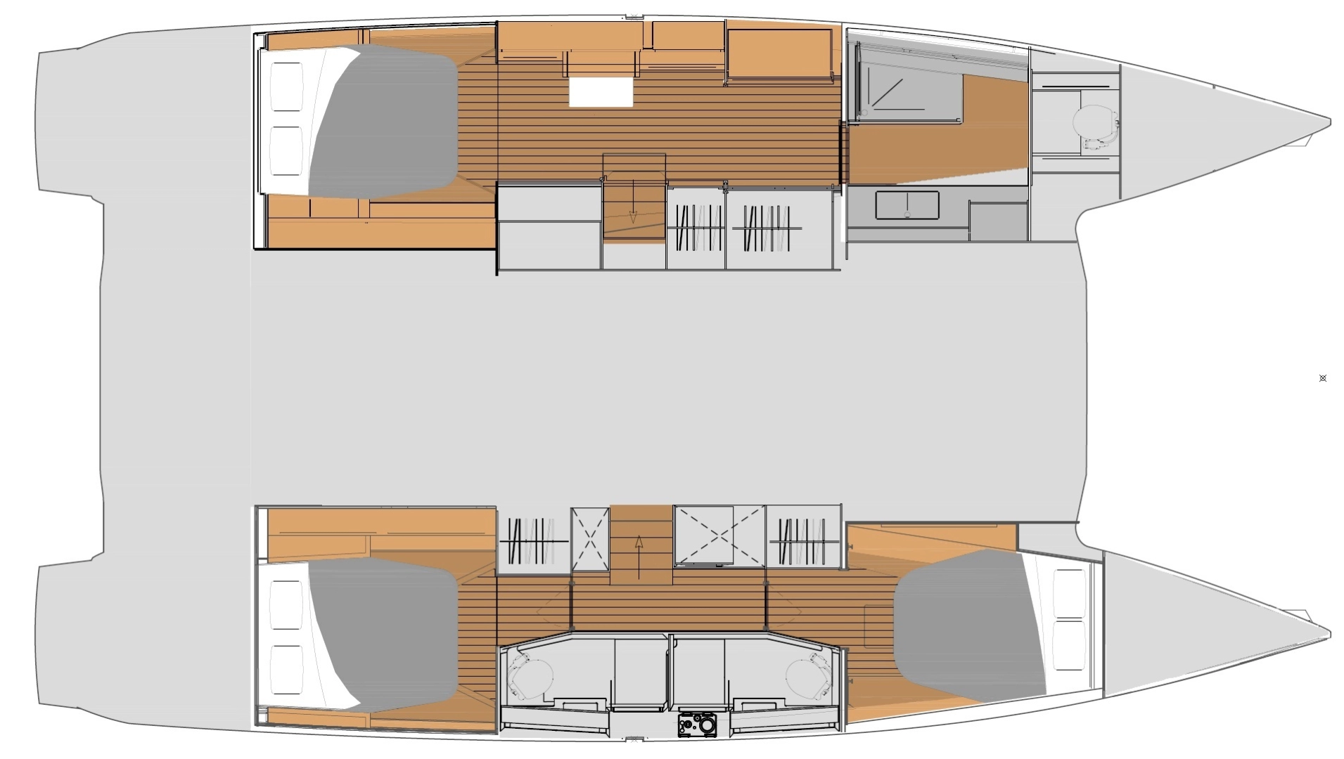 Fountaine Pajot Elba 45 da affittare a  Rodi (Citta)