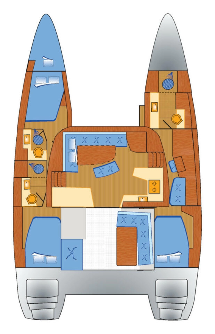 Noleggio barche Lagoon Lagoon 42 a Zaravecchia (Biograd) su Samboat