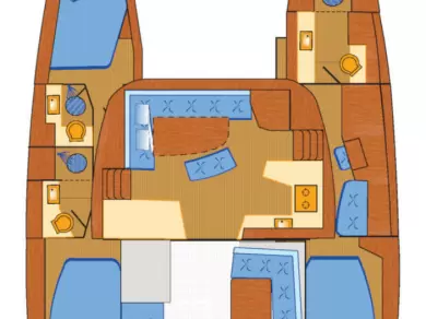 Noleggio barche Lagoon Lagoon 42 a Zaravecchia (Biograd) su Samboat