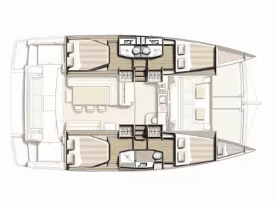 Noleggio Catamarano con o senza skipper Bali a Zaravecchia (Biograd)