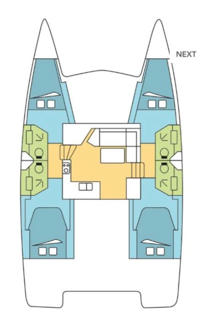 Noleggio barche Fountaine Pajot Lucia 40 a Le Marin su Samboat