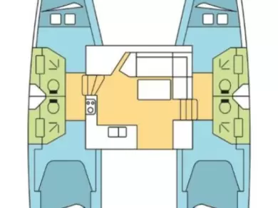 Noleggio barche Fountaine Pajot Lucia 40 a Le Marin su Samboat