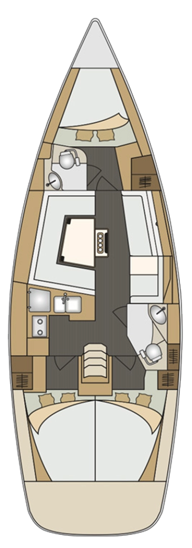 Noleggio a Zaravecchia (Biograd) – Elan Impression 40 su SamBoat