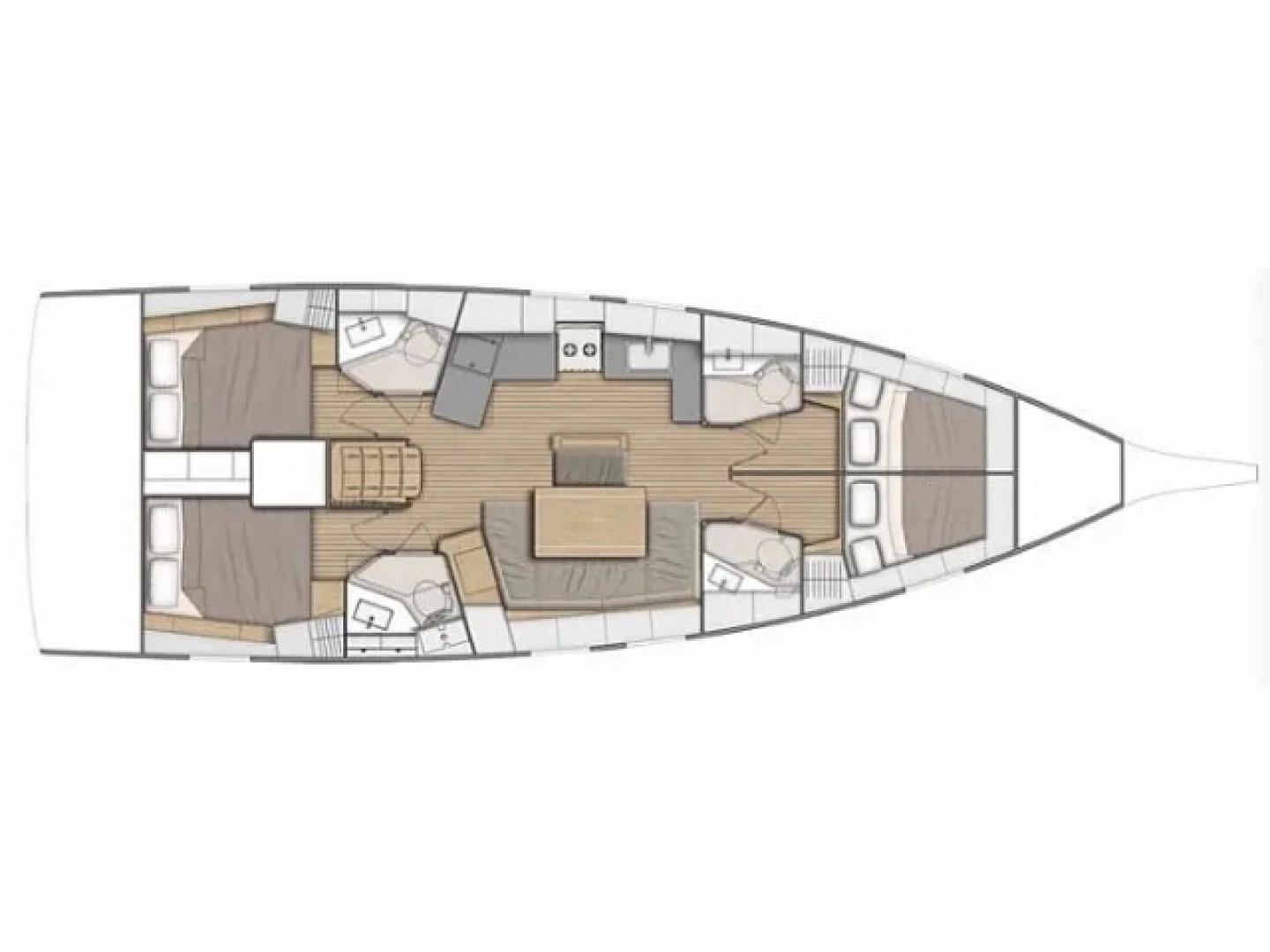 Noleggio Barca a vela Dufour con patente nautica