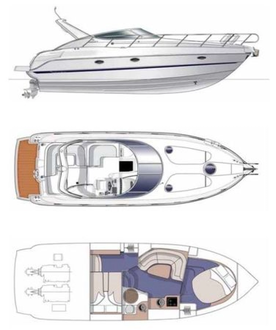 Noleggio a Cannes – Cranchi Zaffiro 34 su SamBoat