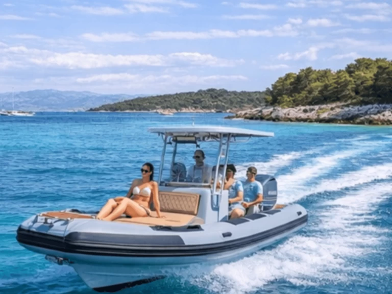 Noleggiare una Rib Dl 700 a Spalato