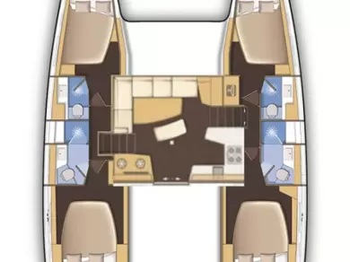 Noleggiare una Lagoon Lagoon 42 a Trogir
