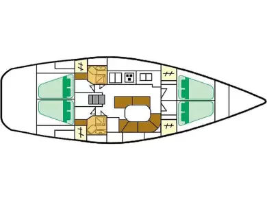 Noleggio Barca a vela a Álimos – Bénéteau Oceanis 461 Clipper