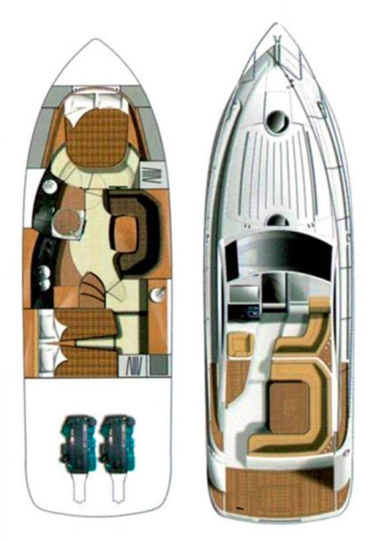 Noleggio Barca a motore Grginić con patente nautica