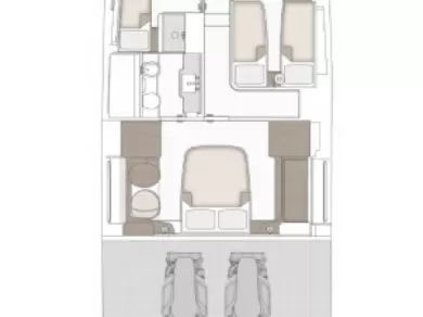 Noleggio Yacht di lusso con o senza skipper Azimut a Sukošan