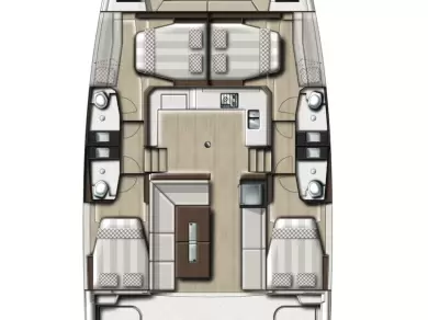 Noleggio barche Pirovac economico Bali Catspace Voile