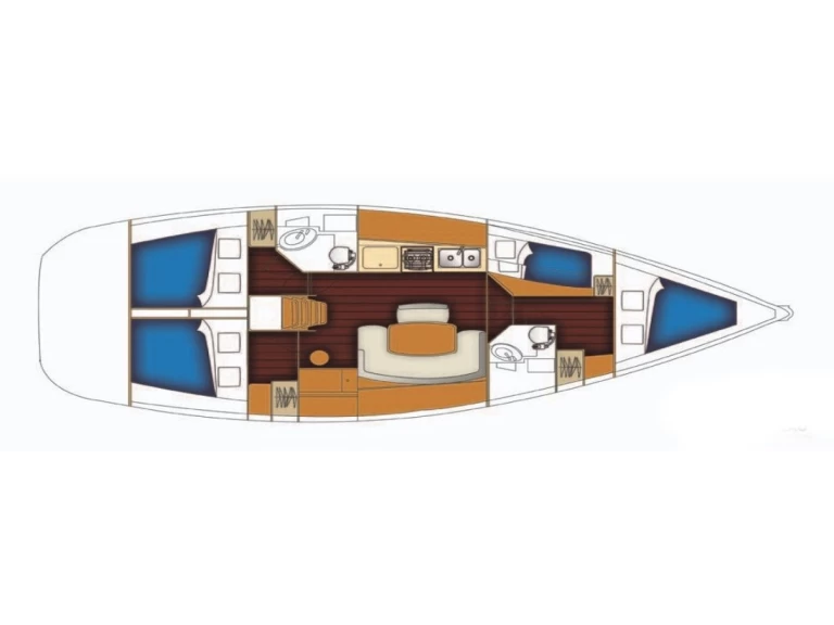 Noleggio Barca a vela con o senza skipper Bénéteau a Salamína