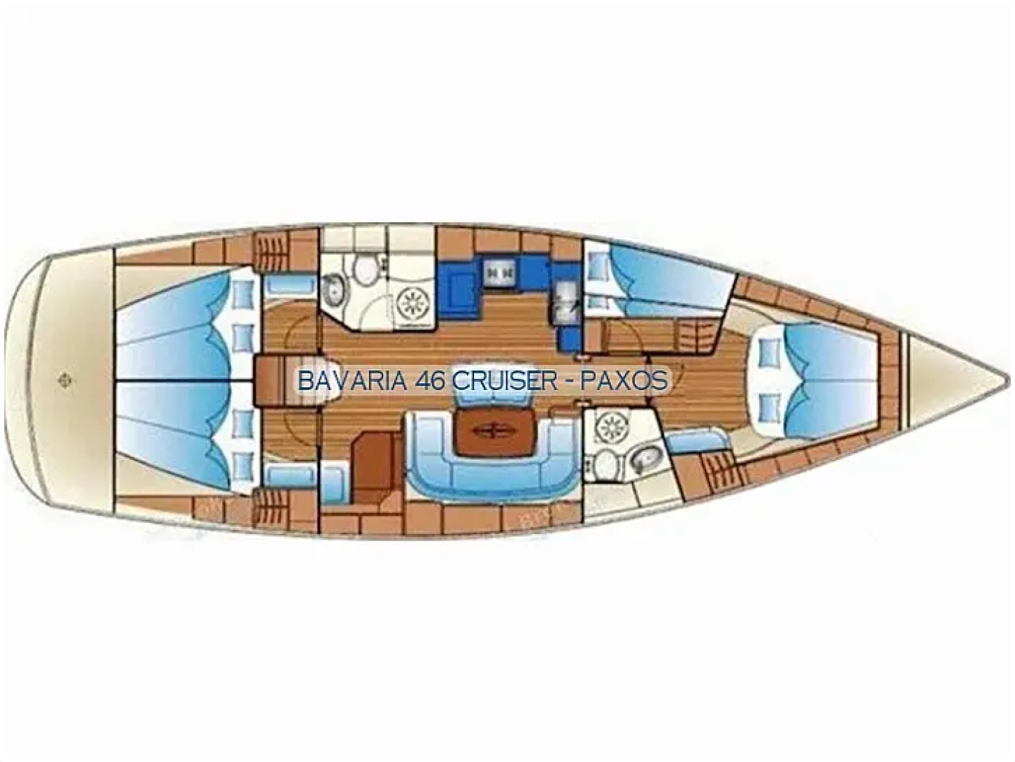 Noleggio barche Bavaria Cruiser 46 a Gouviá su Samboat